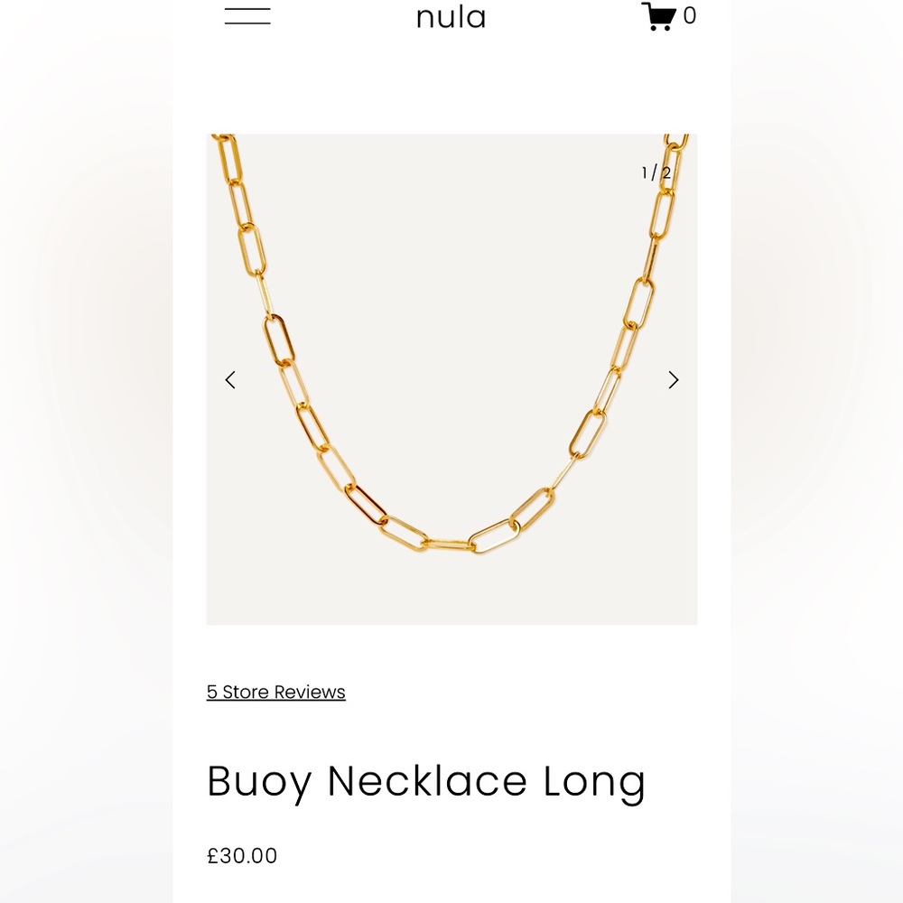 Nula Buoy Necklace